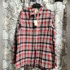 Nwt Red Head XL tall flannel plaid shirt